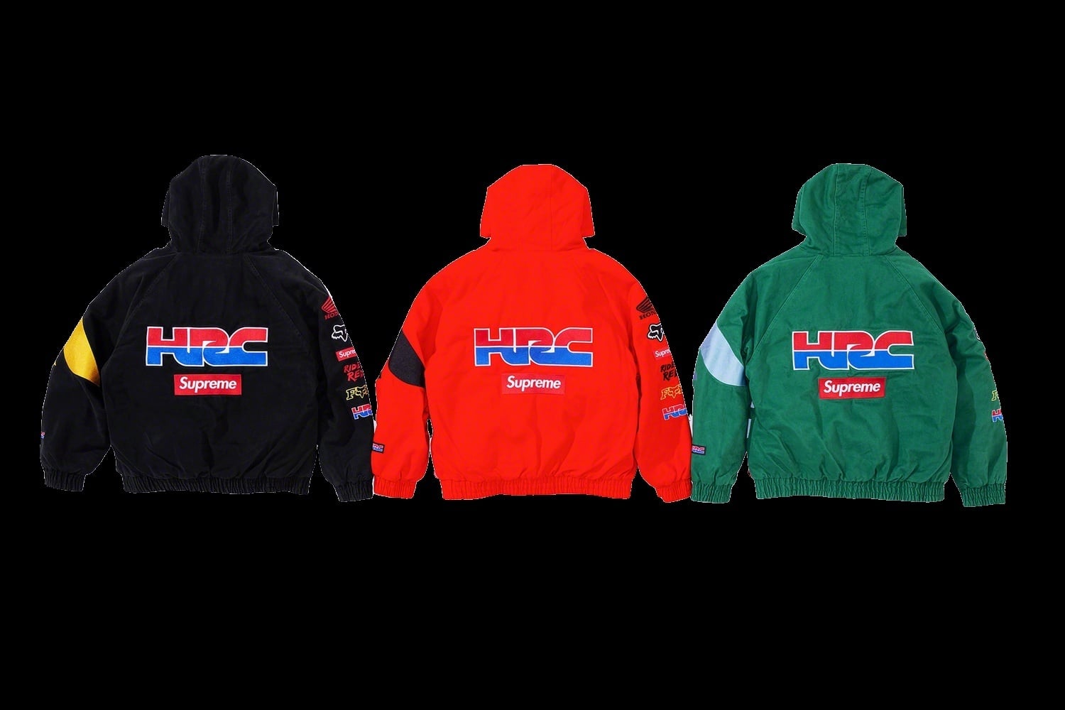 Supreme®/Honda®/Fox® Racing Puffy Zip Up Jacket